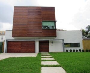 Contemporary home exterior design